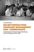 Cover: Selbstverwaltung zwischen Management und &raquo;Communaut&eacute;&laquo; - transcript
