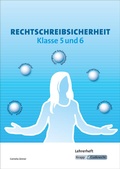 Cover: Rechtschreibsicherheit Klasse 5 und 6 - Lehrerheft - Krapp & Gutknecht Verlag