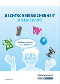 Cover: Rechtschreibsicherheit Klasse 5 und 6 - Sch&uuml;lerarbeitsheft - Krapp & Gutknecht Verlag