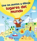 Cover: Une los puntos y dibuja lugares del mundo - Editorial Hispano Europea S.A.