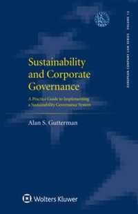Bild: Sustainability and Corporate Governance - Kluwer Law International