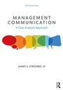 Cover: Management Communication - Routledge