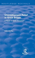 Cover: Unemployment Relief in Great Britain - Routledge