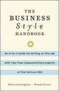 Cover: The Business Style Handbook: An A-to-Z Guide for Writing on the Job with Tips from Communications Experts at the Fortune 500 - McGraw-Hill Professional
