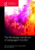 Cover: The Routledge Handbook of Language in Conflict - Routledge