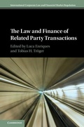 Cover: The Law and Finance of Related Party Transactions - Cambridge University Press