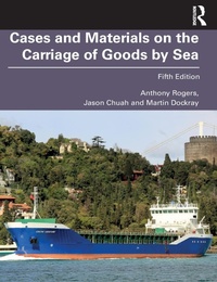 Abbildung von: Cases and Materials on the Carriage of Goods by Sea - Routledge