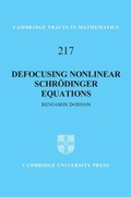 Cover: Defocusing Nonlinear Schroedinger Equations - Cambridge University Press