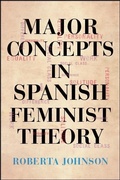 Cover: Major Concepts in Spanish Feminist Theory - State University of New York Press