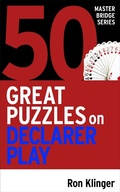 Cover: 50 Great Puzzles on Declarer Play - Peter Crawley