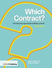 Abbildung von: Which Contract? - RIBA Publishing