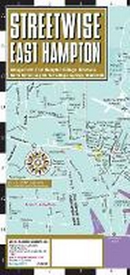Abbildung von: Streetwise Map East Hampton - Laminated City Center Street Map of East Hampton - Michelin Editions des Voyages