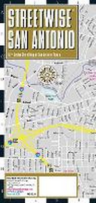 Abbildung von: Streetwise Map San Antonio - Laminated City Center Street Map of San Antonio - Michelin Editions des Voyages