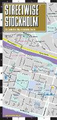 Abbildung von: Streetwise Map Stockholm Laminated City Center Street Map of Stockholm - Michelin Editions des Voyages
