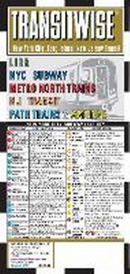 Abbildung von: Streetwise Map New York Transitwise - Laminated City Center Street Map of New York Transitwise - Michelin Editions des Voyages