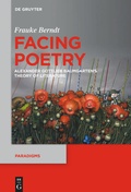 Cover: Facing Poetry - De Gruyter