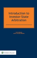 Cover: Introduction to Investor-State Arbitration - Kluwer Law International