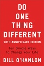 Cover: Do One Thing Different - William Morrow Paperbacks