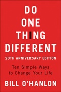 Cover: Do One Thing Different - William Morrow Paperbacks