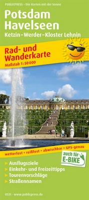 Abbildung von: Potsdam - Havelseen, Ketzin - Warder - Kloster Lehnin - Freytag-Berndt und ARTARIA