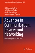 Cover: Advances in Communication, Devices and Networking - Springer