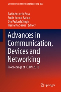 Enlarge image Cover: Advances in Communication, Devices and Networking - Springer