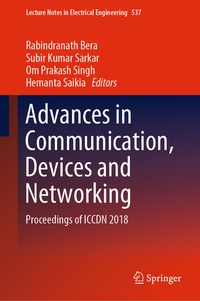 Enlarge image Cover: Advances in Communication, Devices and Networking - Springer