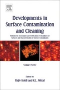 Cover: Developments in Surface Contamination and Cleaning, Volume 12 - Elsevier