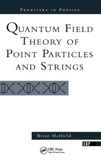 Enlarge image Cover: Quantum Field Theory Of Point Particles And Strings - CRC Press