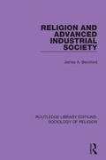 Cover: Religion and Advanced Industrial Society - Routledge