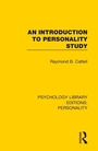 Cover: An Introduction to Personality Study - Routledge