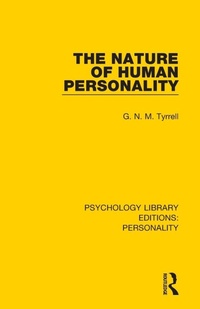 Enlarge image Cover: The Nature of Human Personality - Routledge