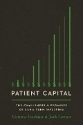Cover: Patient Capital - Princeton University Press