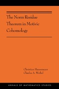 Cover: The Norm Residue Theorem in Motivic Cohomology - Princeton University Press