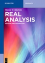 Cover: Real Analysis - De Gruyter