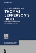 Cover: Thomas Jefferson's Bible - De Gruyter