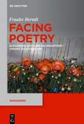 Cover: Facing Poetry - De Gruyter