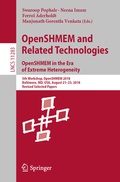 Cover: OpenSHMEM and Related Technologies. OpenSHMEM in the Era of Extreme Heterogeneity - Springer