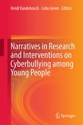 Cover: Narratives in Research and Interventions on Cyberbullying among Young People - Springer