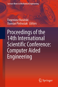 Abbildung von: Proceedings of the 14th International Scientific Conference: Computer Aided Engineering - Springer