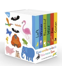 Abbildung von: Klein und kunterbunt: Alle meine Tiere (Würfel) - FISCHER Sauerländer