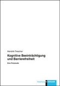 Cover: Kognitive Beeintr&auml;chtigung und Barrierefreiheit - Verlag Julius Klinkhardt