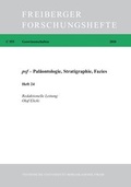 Cover: psf - Pal&auml;ontologie, Stratigrphte, Fazies - Technische Universit&auml;t Bergakademie Freiberg
