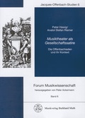 Cover: Musiktheater als Gesellschaftssatire - Muth, B