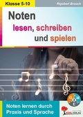 Cover: Noten lesen, schreiben und spielen - KOHL VERLAG Der Verlag mit dem Baum
