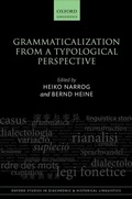 Cover: Grammaticalization from a Typological Perspective - OUP eBook