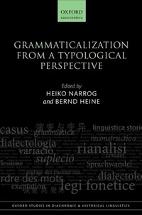 Enlarge image Cover: Grammaticalization from a Typological Perspective - OUP eBook