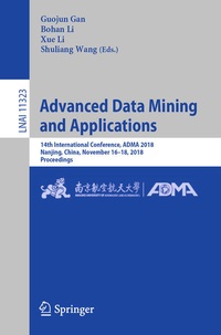 Enlarge image Cover: Advanced Data Mining and Applications - Springer