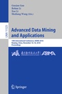 Cover: Advanced Data Mining and Applications - Springer