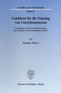 Abbildung von: Gebühren für die Nutzung von Umweltressourcen. - fibre